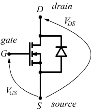 simbolo MOSFET di potenza