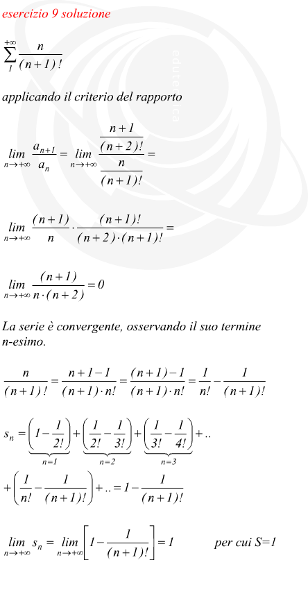 verifica di un limite finito per x che tende ad un valore finito di una funzione razionale intera