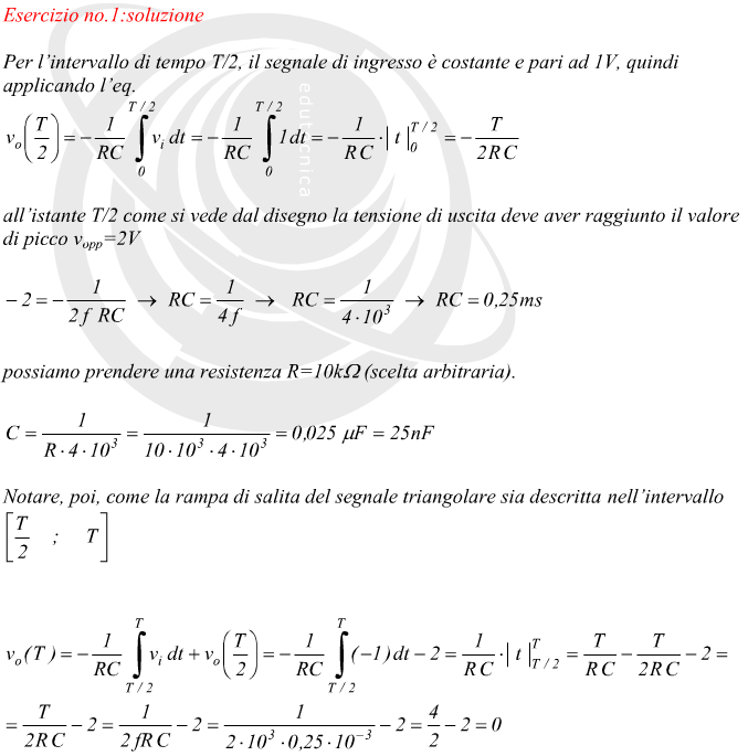 Circuito integratore