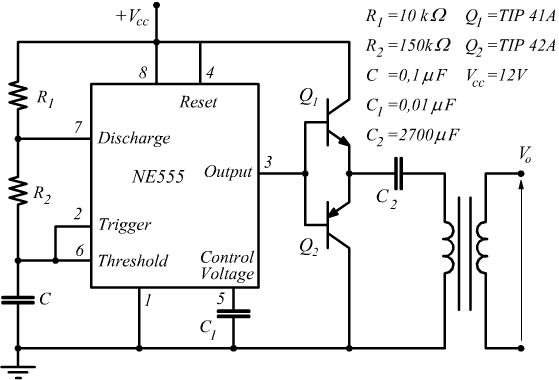 inverter ad onda quadra