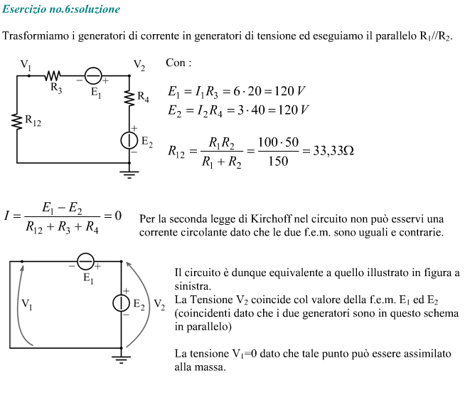 Teorema di Norton con due generatori