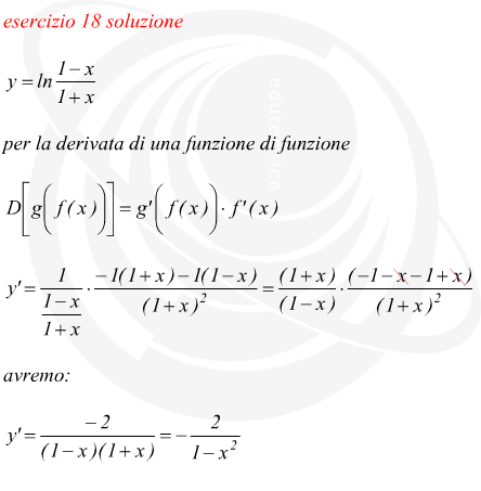 derivata di una funzione composta