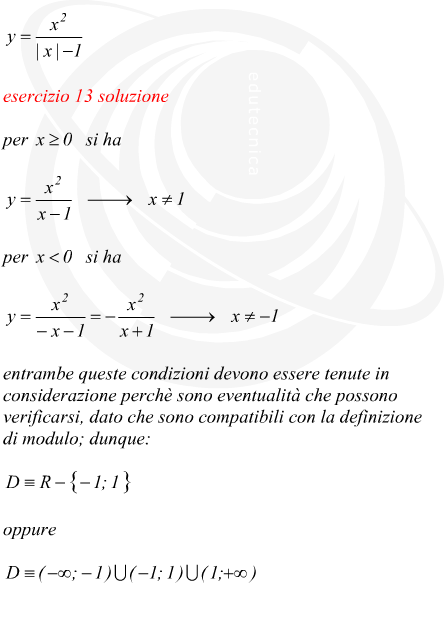 Dominio di una funzione razionale con valore assoluto