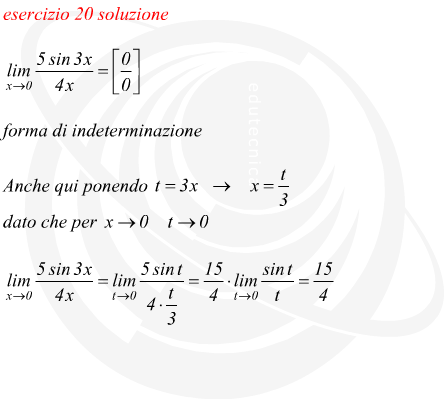 Limite di funzione razionale fratta con forma di indeterminazione 0/0