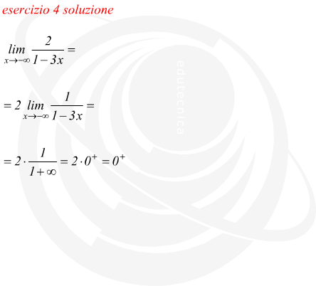 Limite finito di funzione razionale fratta per x tendente ad infinito