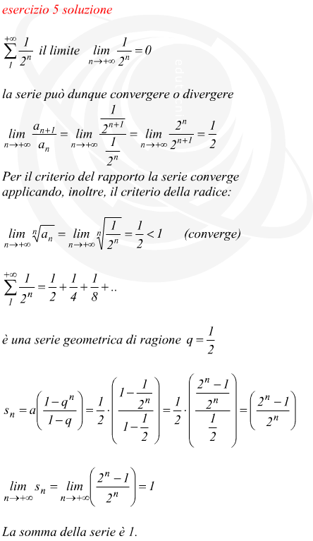 verifica di un limite finito per x che tende ad un valore finito di una funzione razionale intera