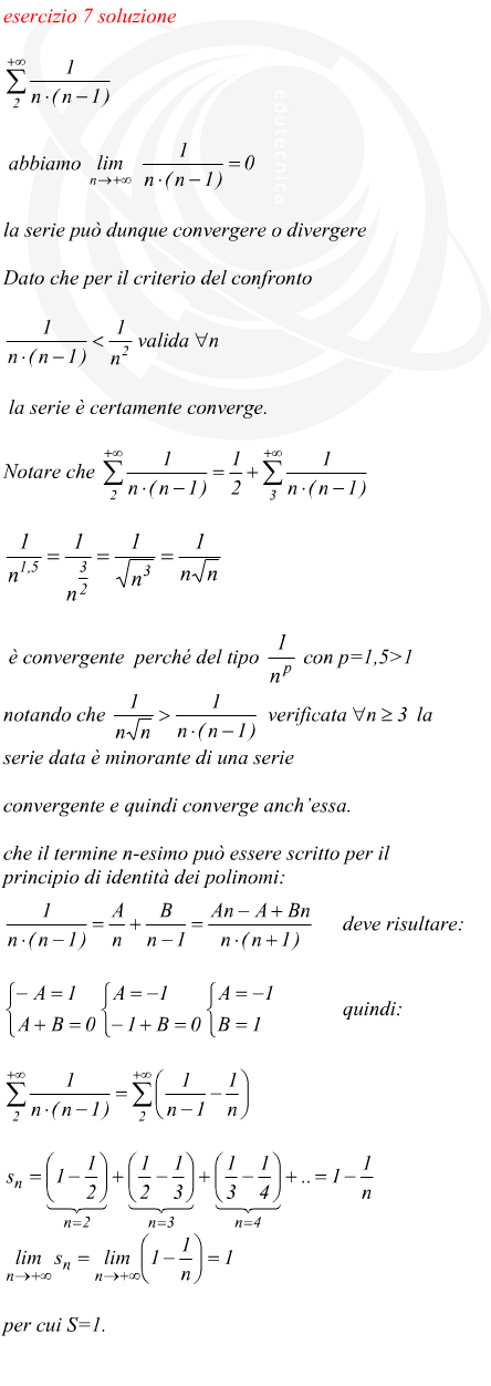 verifica di un limite finito per x che tende ad un valore finito di una funzione razionale intera