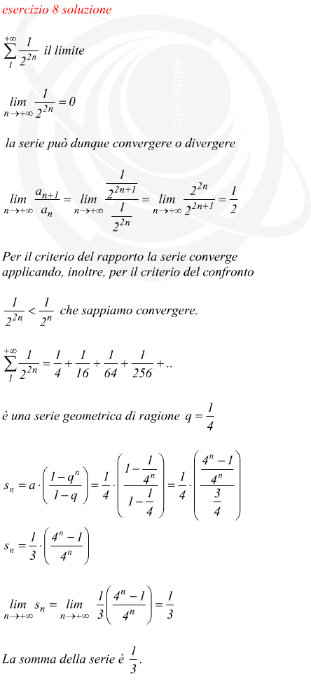 verifica di un limite finito per x che tende ad un valore finito di una funzione razionale intera