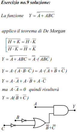 Circuiti combinatori e funzioni logiche