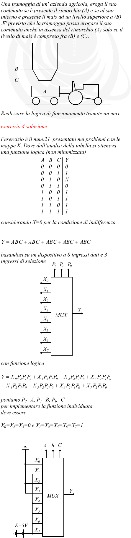 multiplexer come dispositivo di controllo