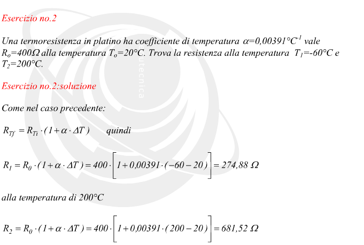 Come nel caso precedente: quindi alla temperatura di 200°C